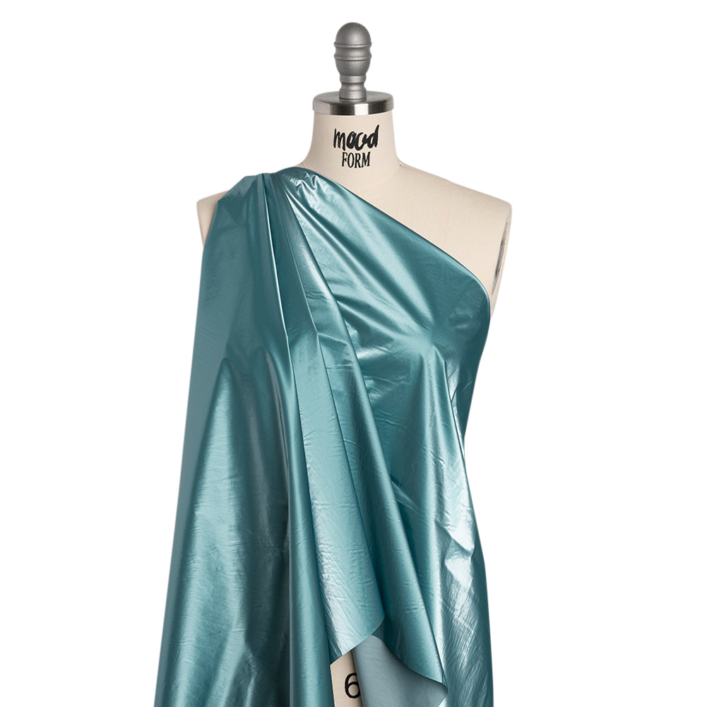 Faux Tyvek - Metallic Aqua - Greta Collection - Joann Fabrics