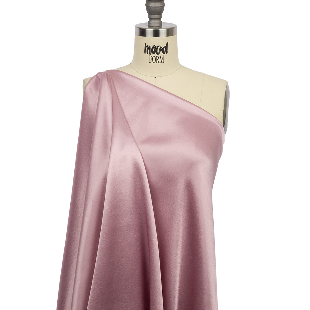 Sustainable Viscose Fluid Satin - Mauve - Mood Exclusive Elliana Collection - Joann Fabrics