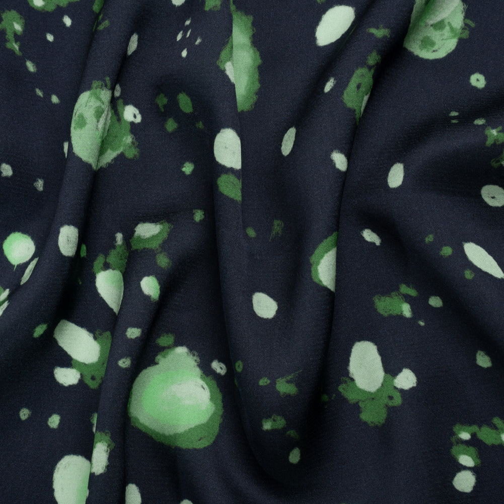 Mood Exclusive Green Murph's Hope Striped Viscose Dobby - Joann Fabrics