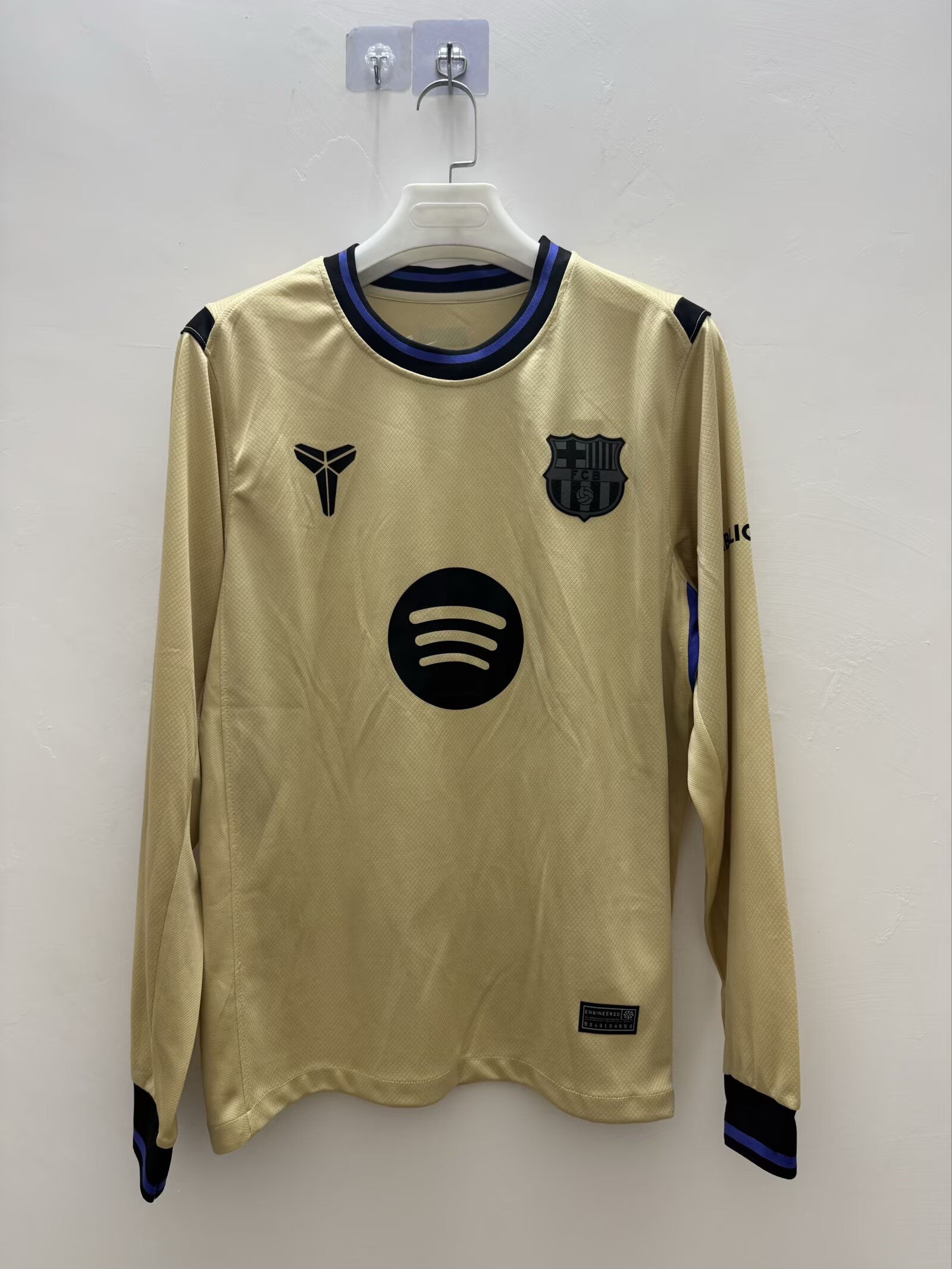 2025/2026 Long Sleeves Barcelona Away Football Jersey 1:1 Thai Quality