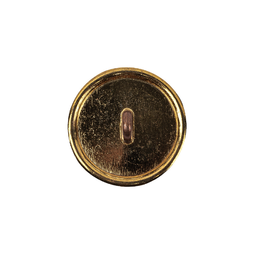 Italian Copper Coin Floral Shank Back Button - 32L/20mm - Joann Fabrics