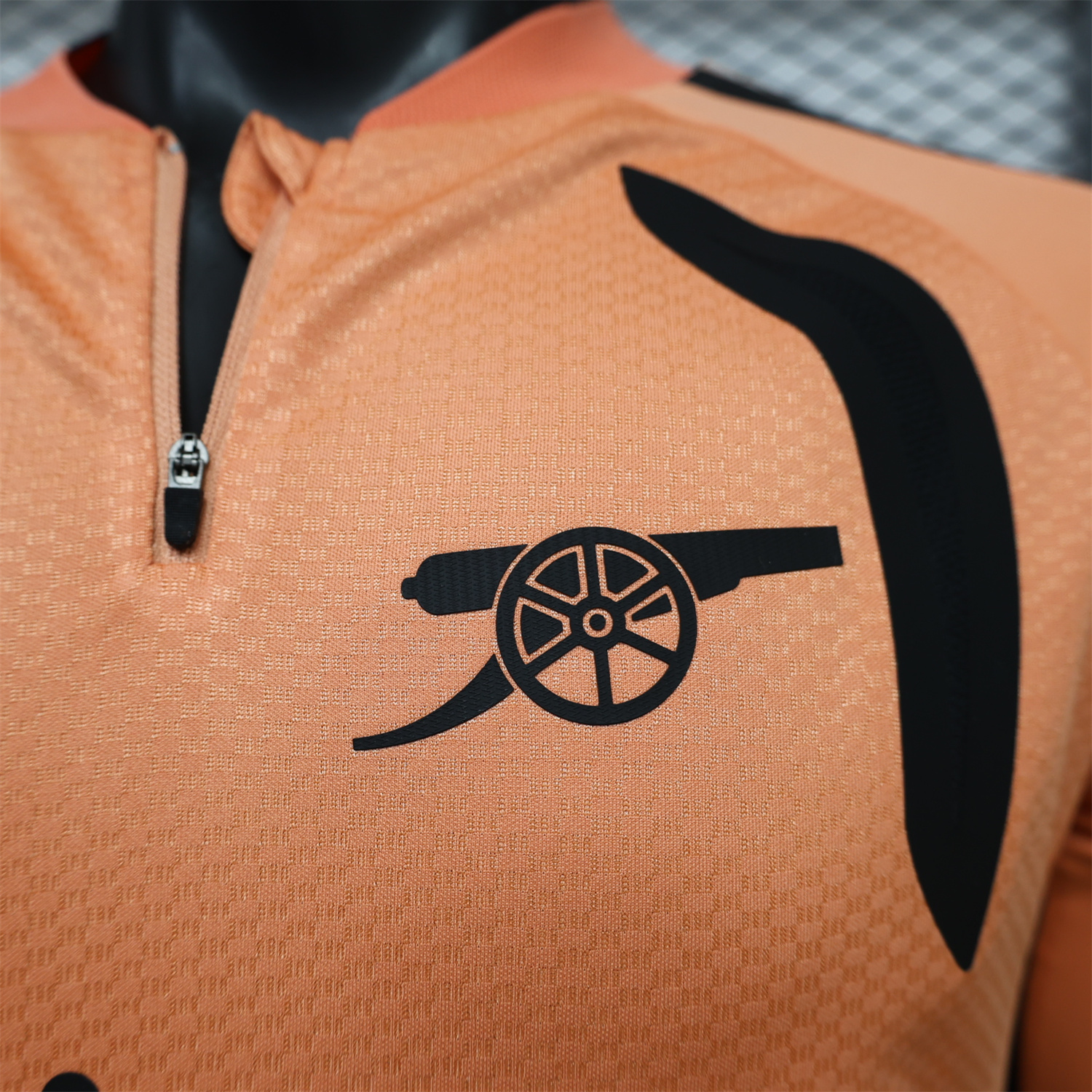 Arsenal 26-27 Orange Long Sleeves Training Jersey - Player Version - UnitedFutballJersey
