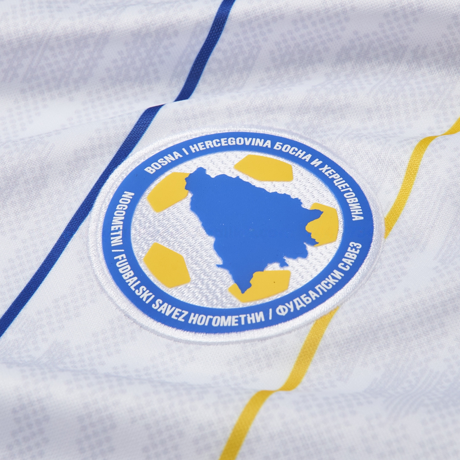 Bosnia and Herzegovina 2026 Away White Jersey - Fans Version - UnitedFutballJersey