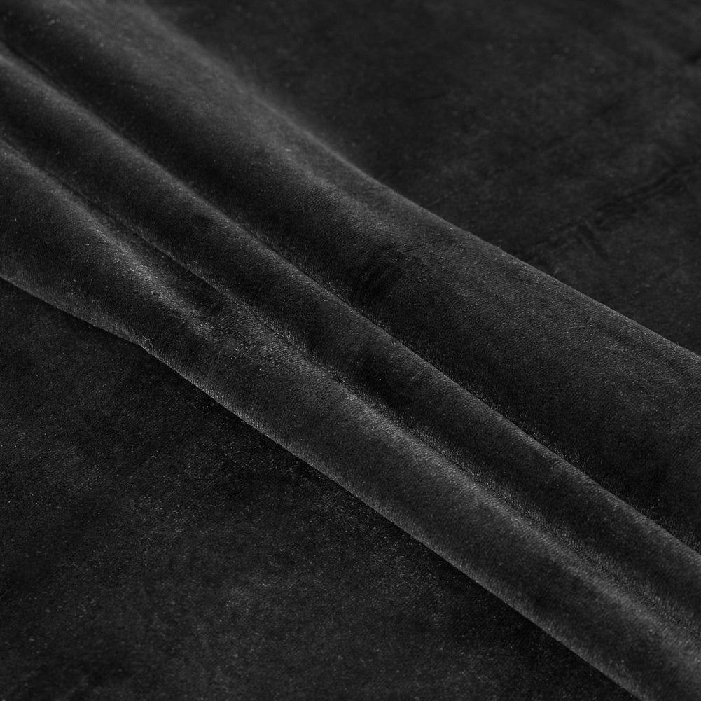 Polyester Velvet - Black - Helene Collection - Joann Fabrics