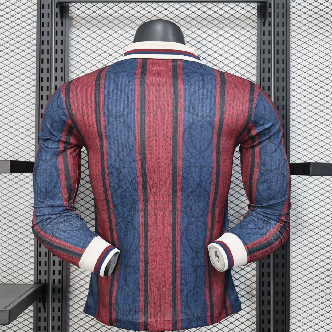2025/2026 Long Sleeve Barcelona 125th Anniversary Version Football Jersey 1:1 Thai quality