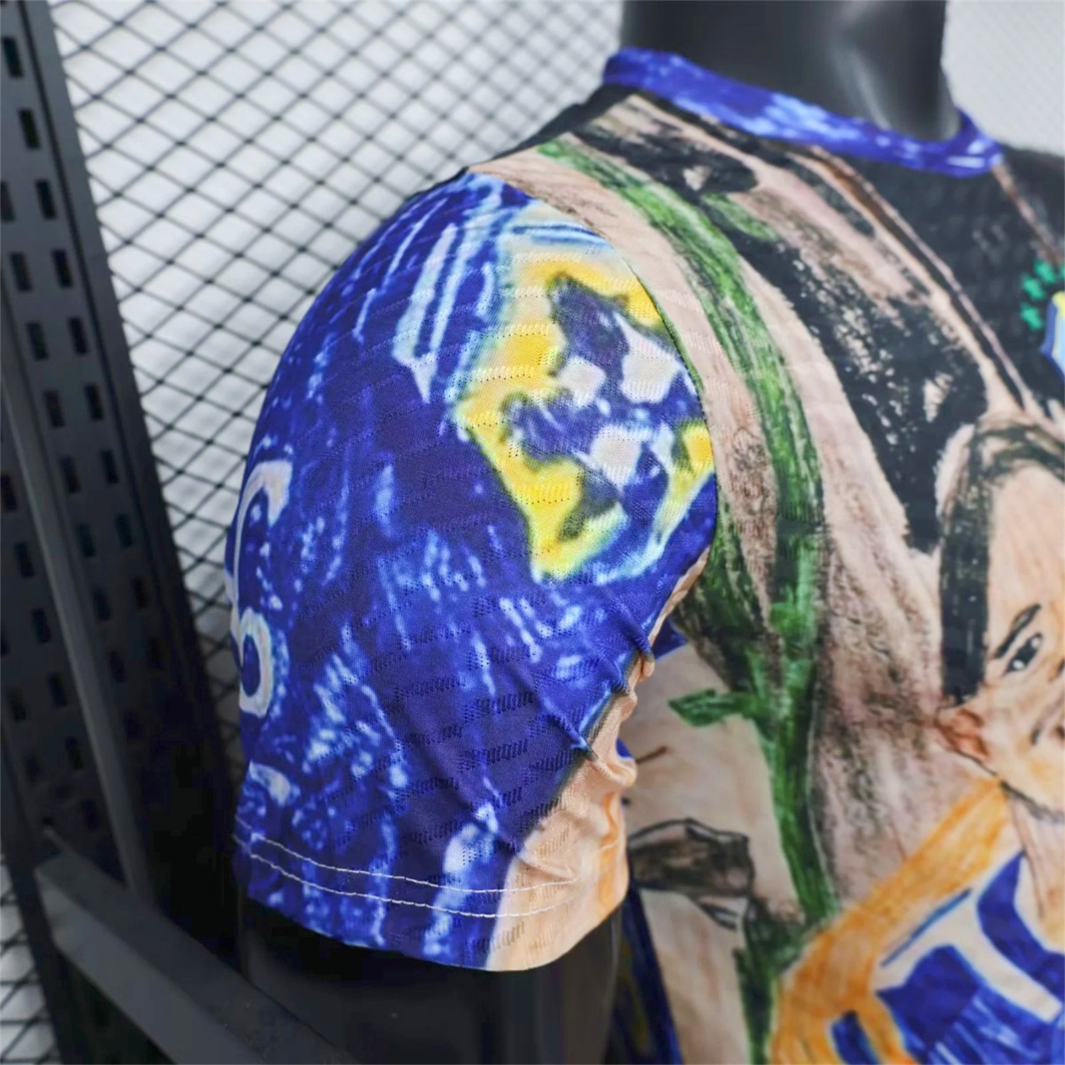 Brazil 2026 Painted Figures Special Jersey - Player Version - UnitedFutballJersey