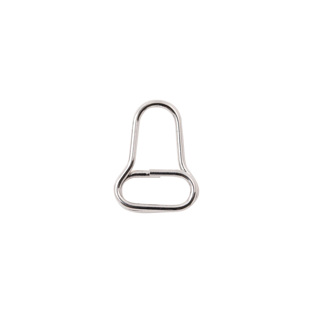 Mood Exclusive Italian Large Silver Open Bell-Shaped Metal Zipper Pull - Joann Fabrics