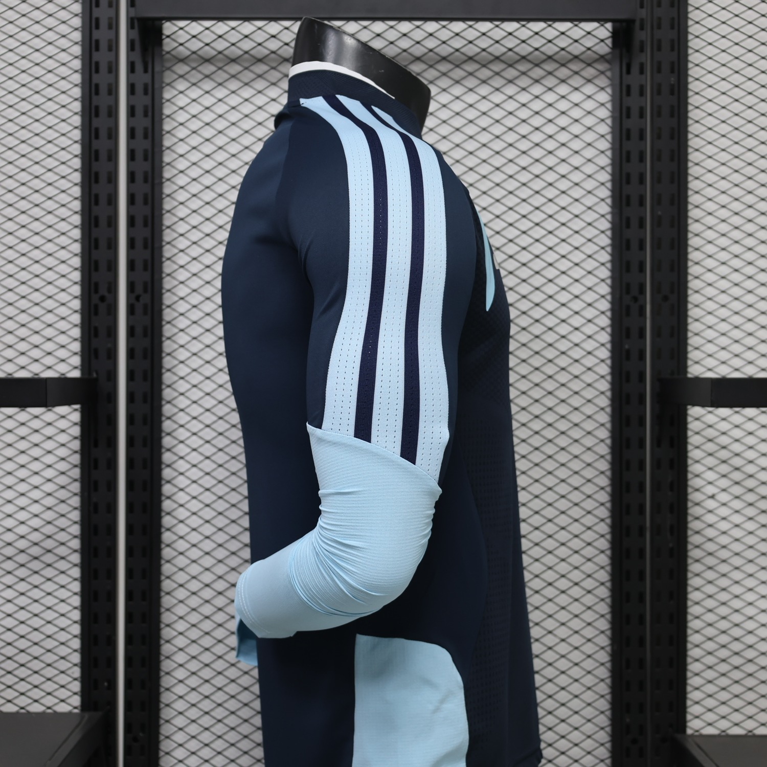 Argentina 2026 Dark Blue Long Sleeves Training Jersey - Player Version - UnitedFutballJersey