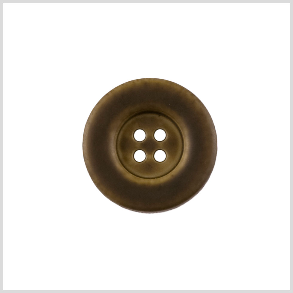 Plastic 4-Hole Button - 28L/18mm - Brown and Beige Worn Look - Joann Fabrics