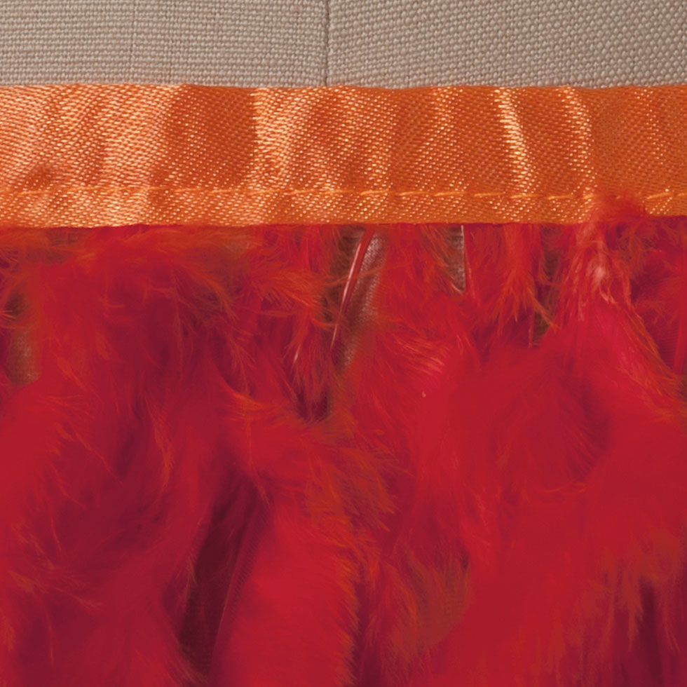 Orange Turkey Feather - Joann Fabrics