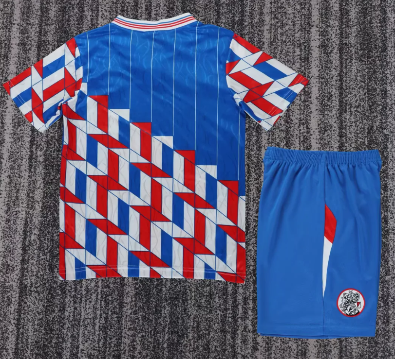 1998/1990 Retro Ajax Away Football Jersey 1:1 Thai Quality Kids Size