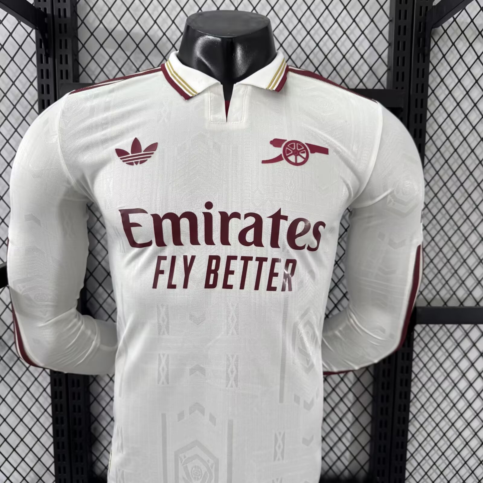 2025/2026 Long Sleeves Player Version Arsenal Third Away Football Shirt 1:1 Thai Quality