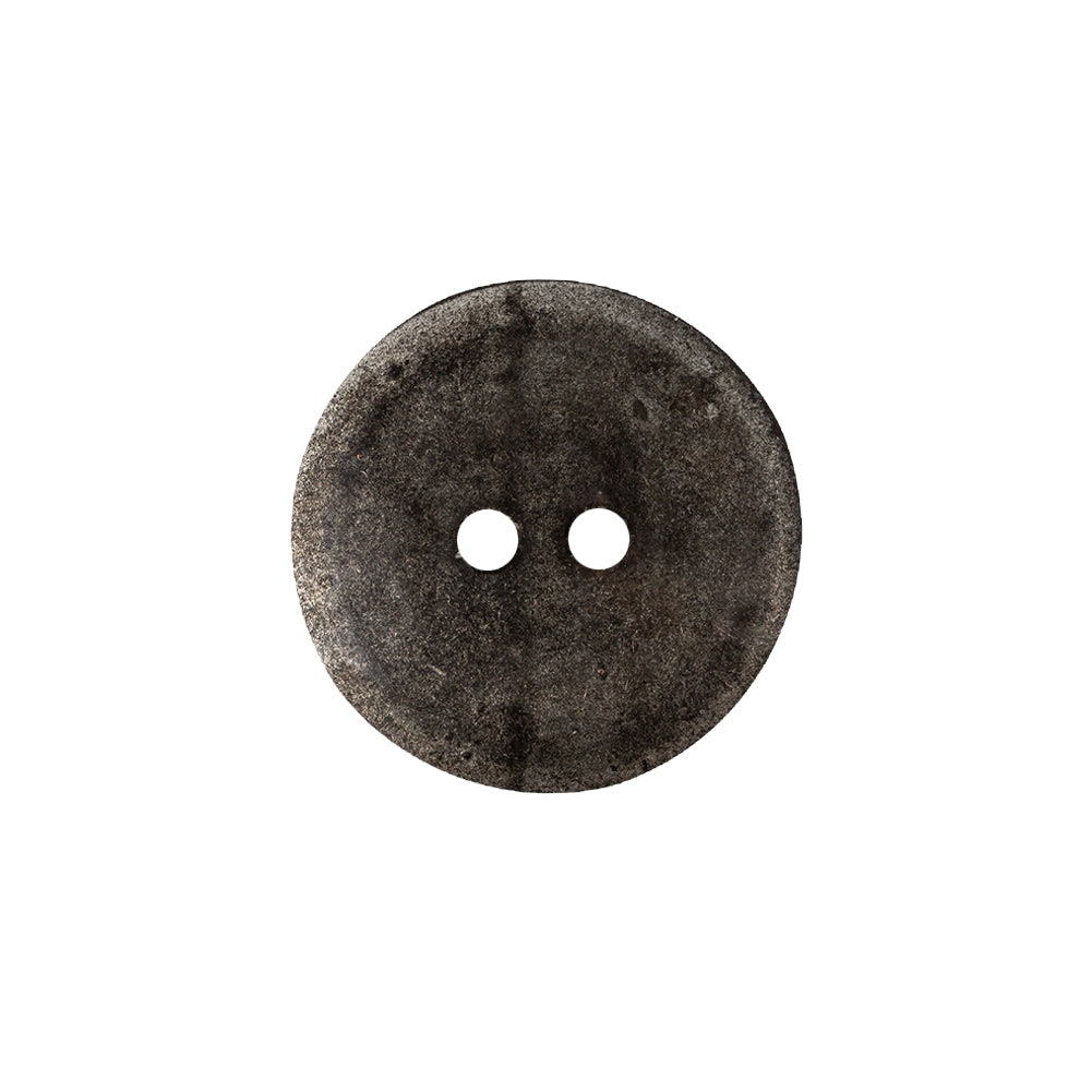 Italian Silver Geometric 2-Hole Metal Saucer Button - 32L/20mm - Joann Fabrics