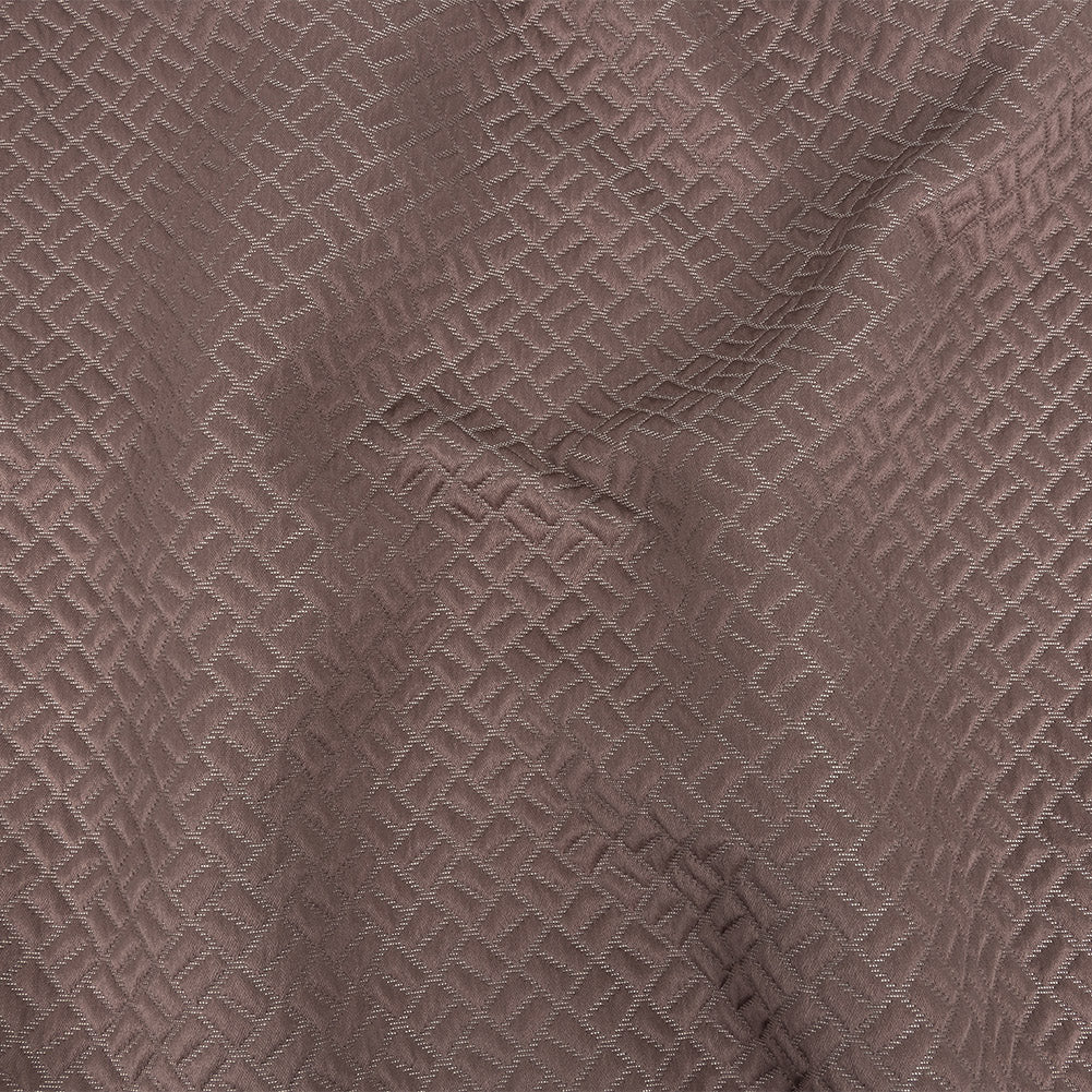 Polyester Jacquard - Heather Geometric Boxes - British Imported - Joann Fabrics