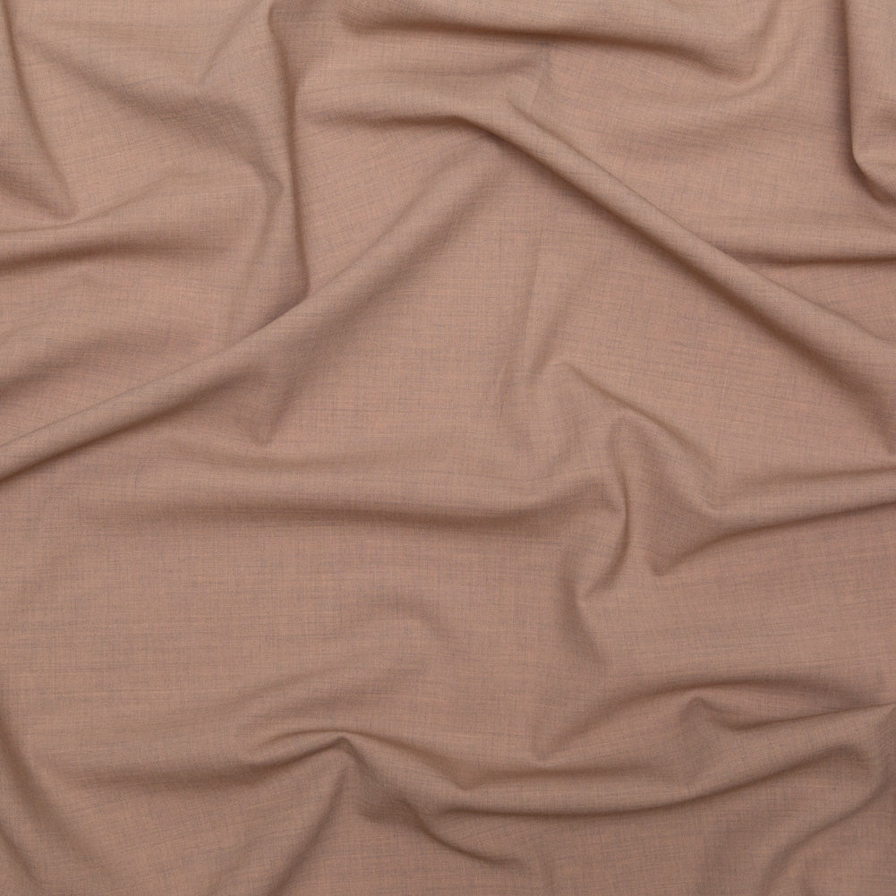 Italian Heather Fawn Stretch Wool Suiting - Joann Fabrics