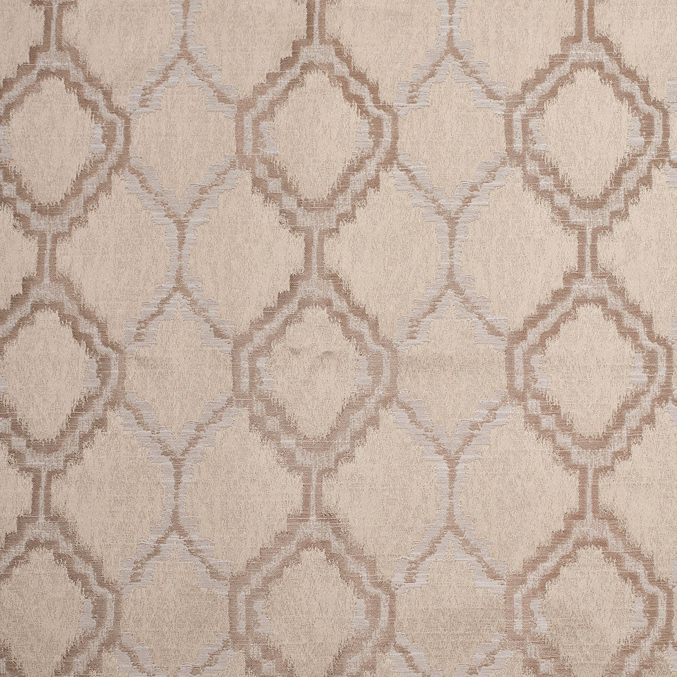Indian Taupe Geometric Poly/Cotton Woven - Joann Fabrics