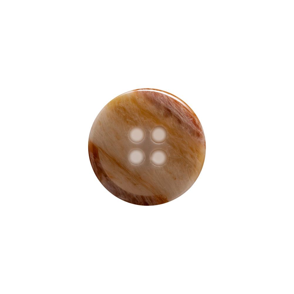 Italian Mourning Dove and Beige Abstract 4-Hole Plastic Button - 24L/15mm - Joann Fabrics
