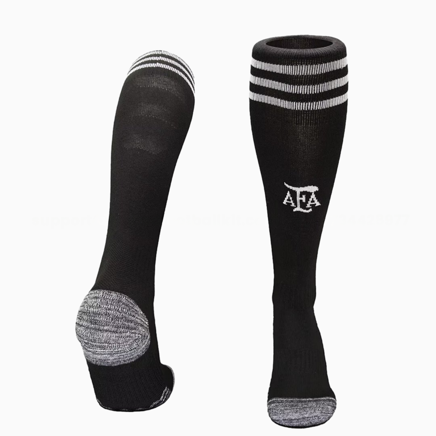 Argentina 2026 Away Socks - Black - UnitedFutballJersey