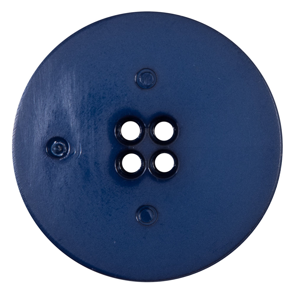 Italian Navy Textural Plastic Button - 64L/40.5mm - Joann Fabrics