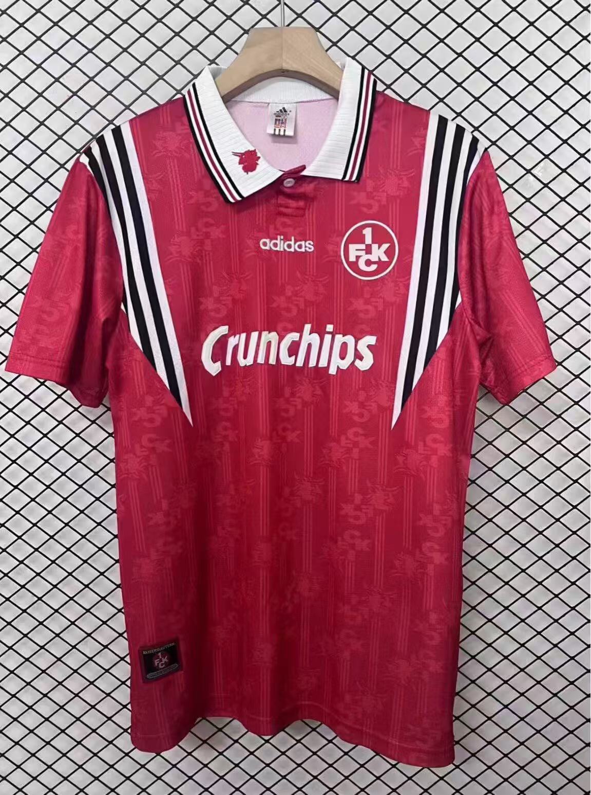 1997/1998 Retro FC Kaiserslautern Home Football Jersey 1:1 Thai Quality