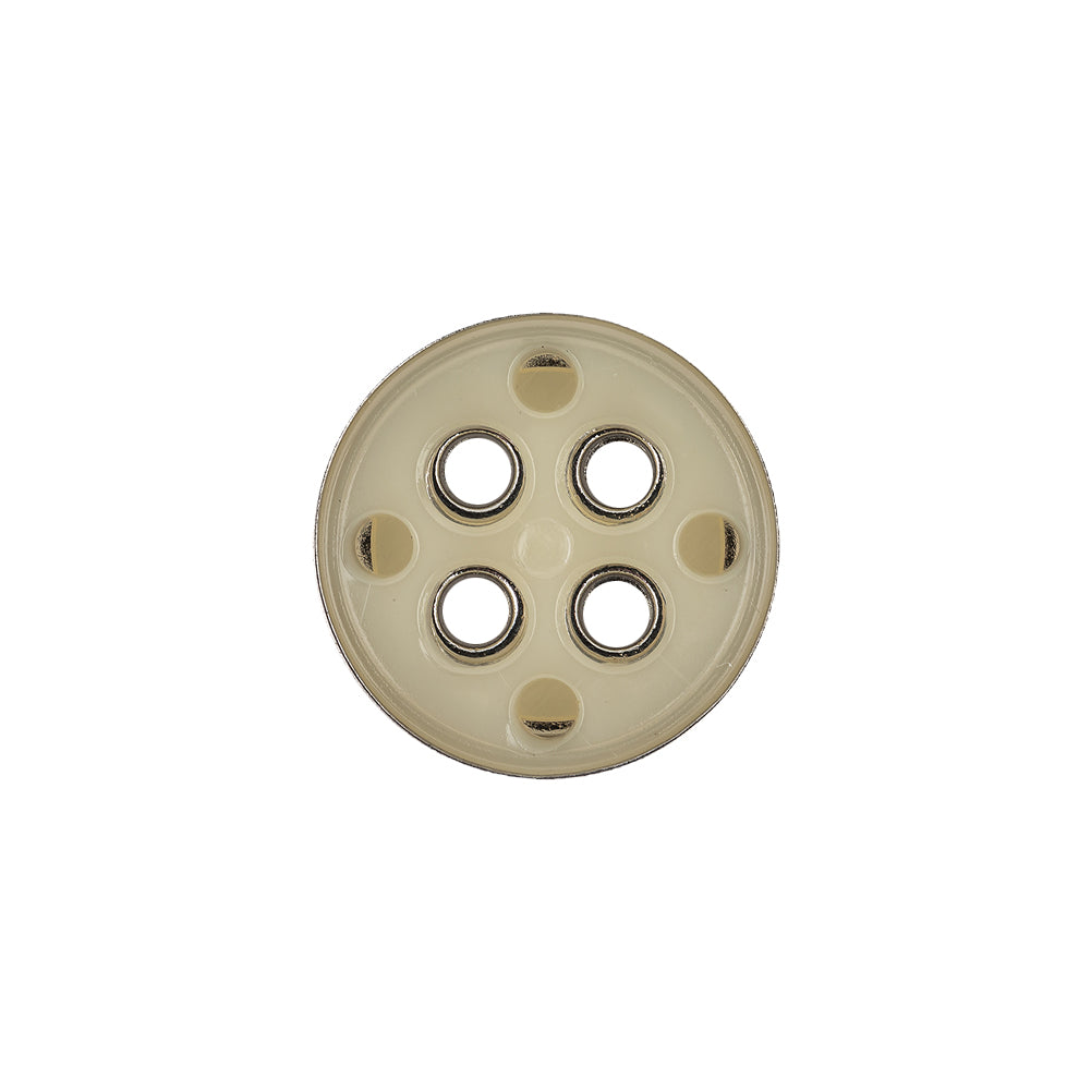 New Silver Metal Coat Button - 28L/18mm - Joann Fabrics