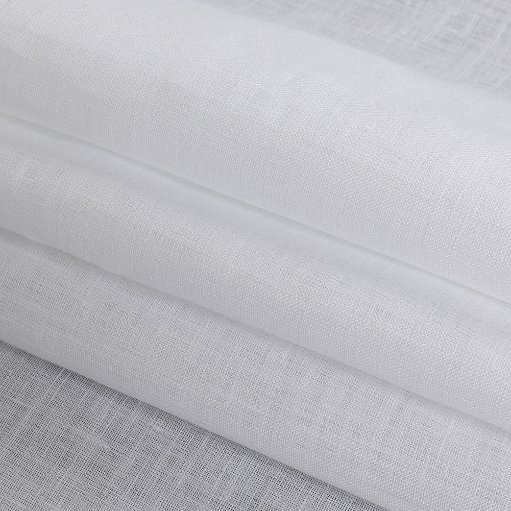 Lightweight Linen Chambray - White Alyssum - Minerva Collection - Joann Fabrics