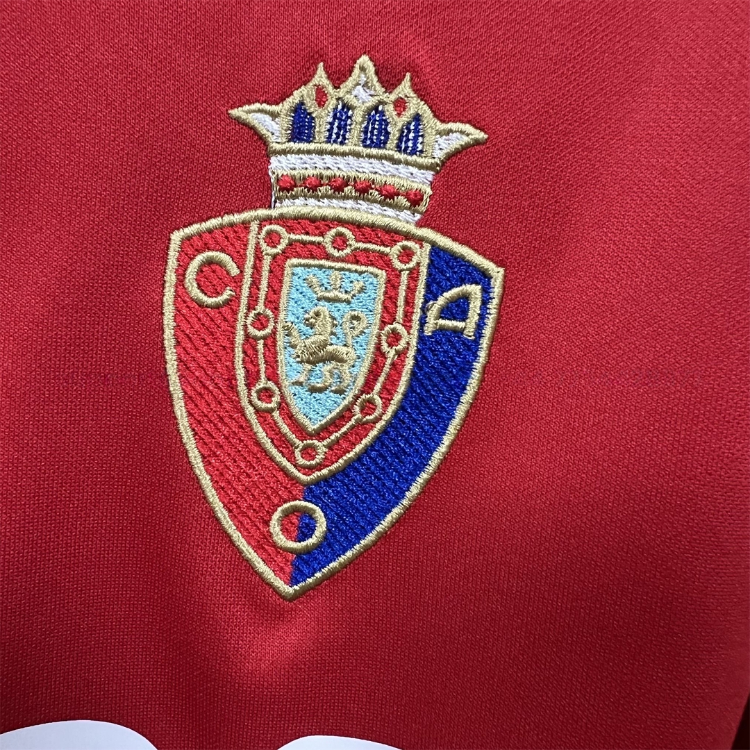 Osasuna 25-26 Retro Style Jersey - Fans Version - UnitedFutballJersey