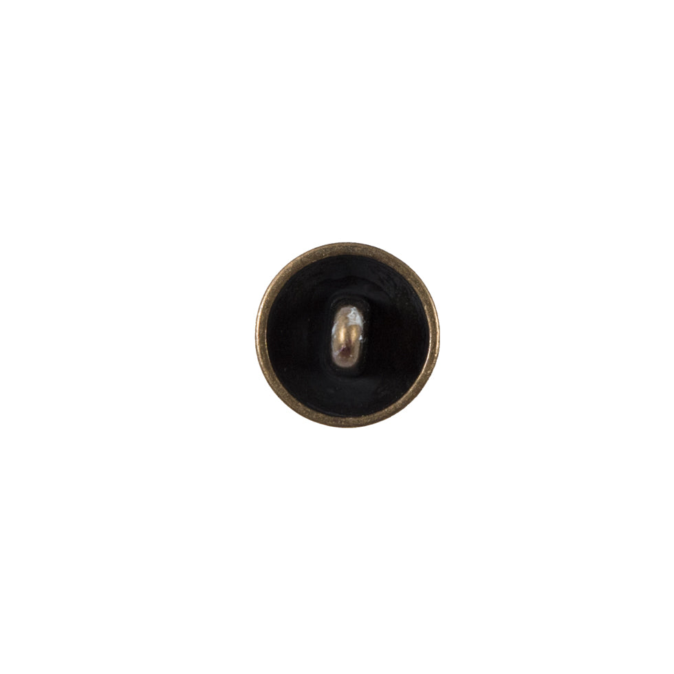 Antique Gold Etched Dome-Shaped Metal Button - 18L/11.5mm - Joann Fabrics