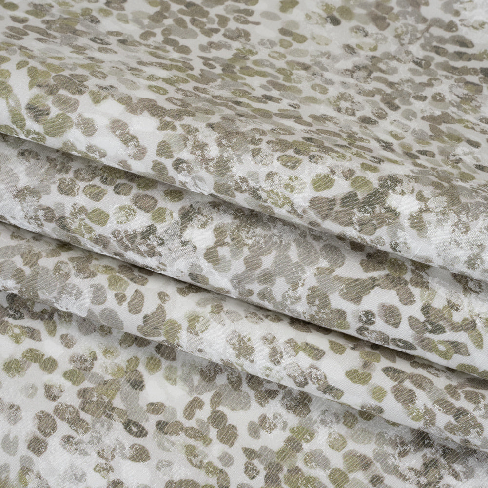 Drapery Jacquard Print - Otter Bouncing Spots - British Imported - Joann Fabrics