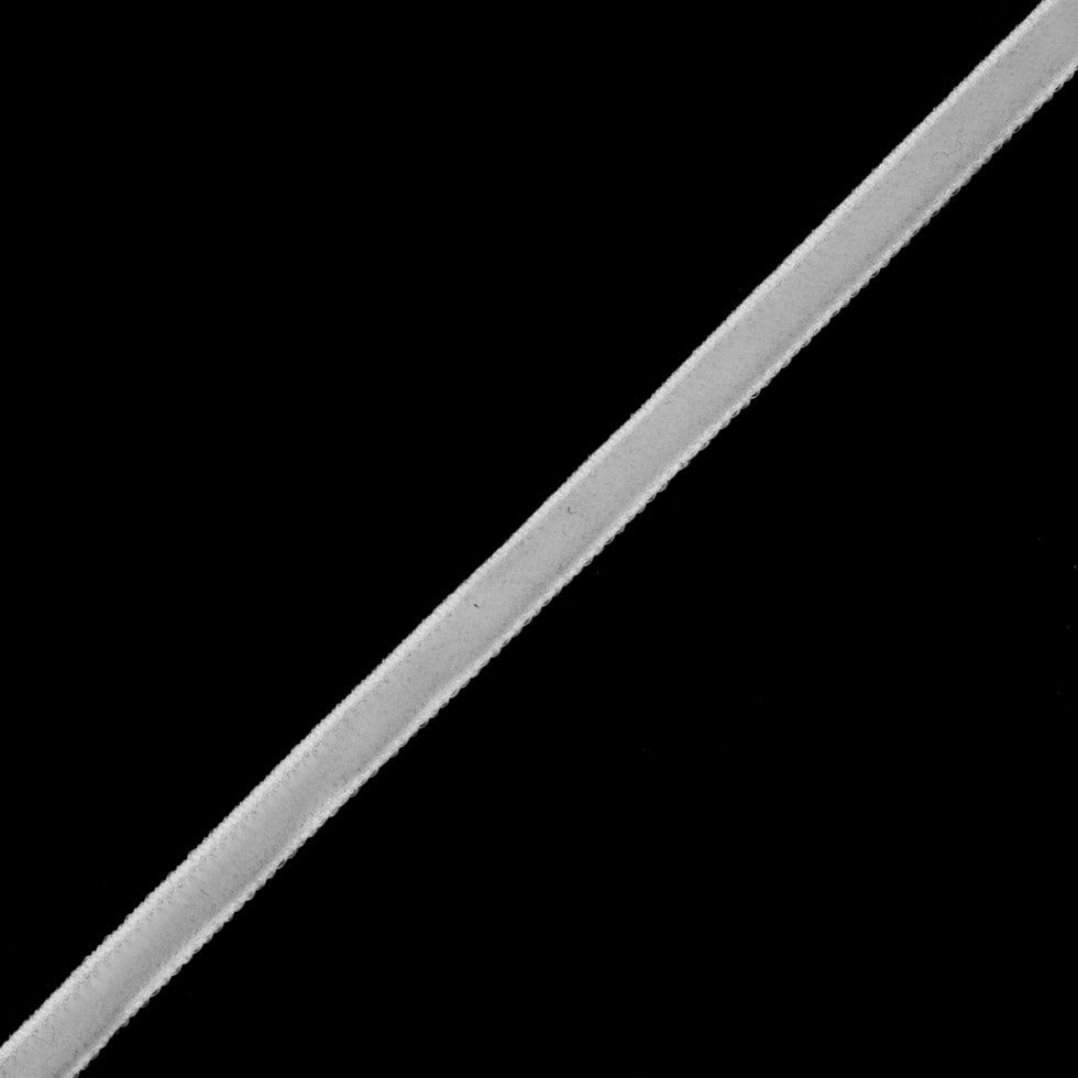 Single Faced Velvet Ribbon Made in Italy - 1/8