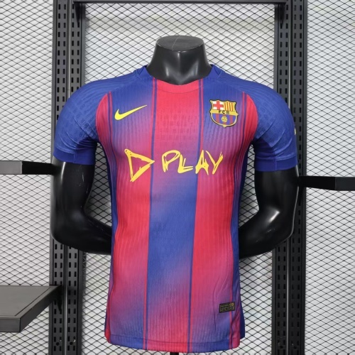 2025/2026 Player Version Barcelona Home Derby Special Edition Football Jersey 1:1 Thai Quality