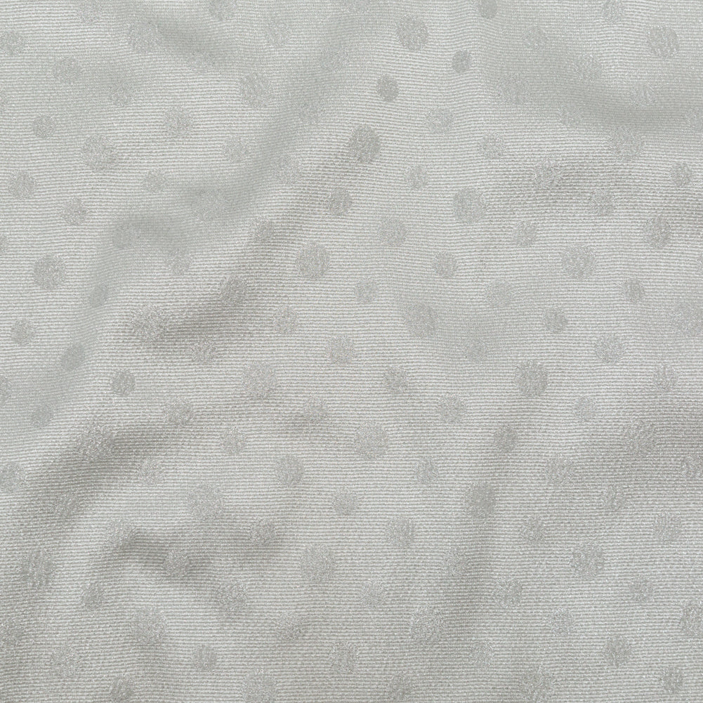 Metallic Disco Ball Ribbed Polka Dot Brocade - Joann Fabrics