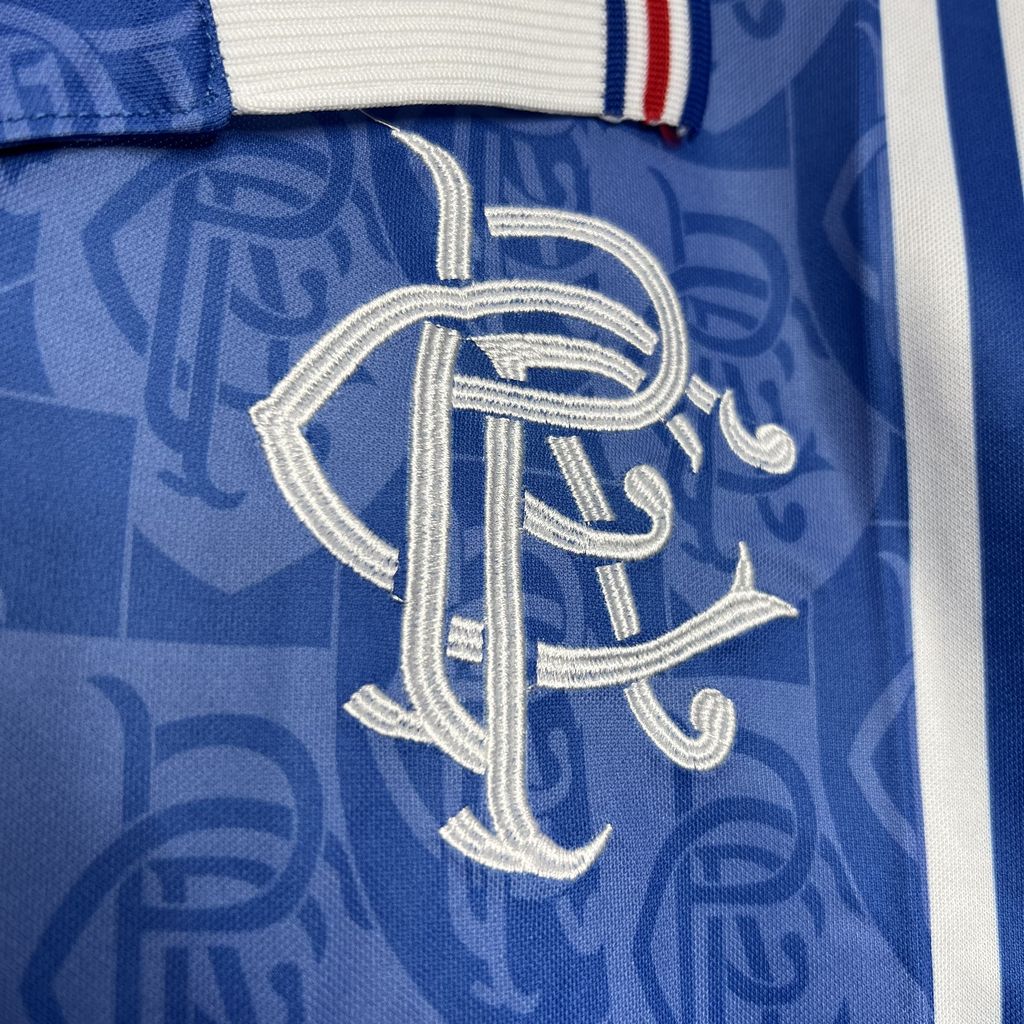 1996/1997 Retro Rangers Home Football Shirt 1:1 Thai Quality