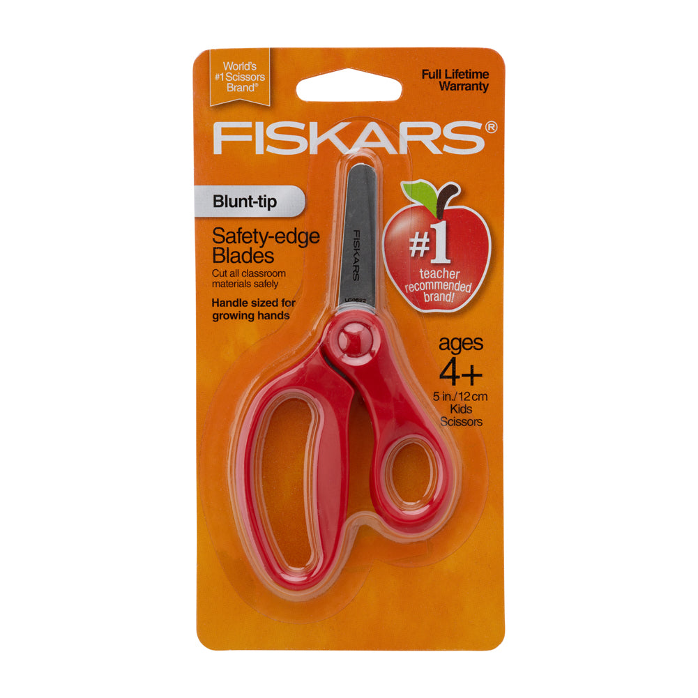 Safety Edge Blunt-Tip Kid's Scissors by Fiskars - Assorted Neon Colors - Joann Fabrics