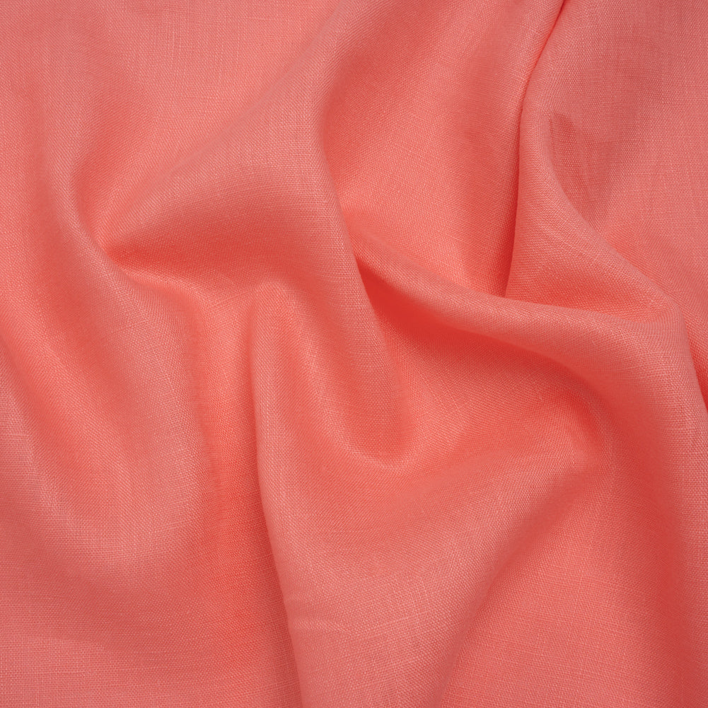 Medium Weight Linen Woven - Watermelon Pink - Famous Australian Designer Deadstock - Joann Fabrics