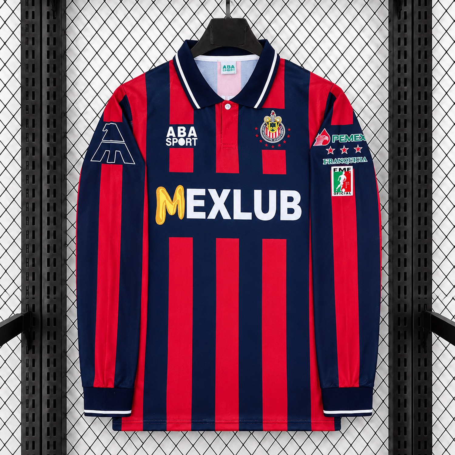 Retro Chivas de Guadalajara 1996-97 Third Long Sleeves Jersey - UnitedFutballJersey