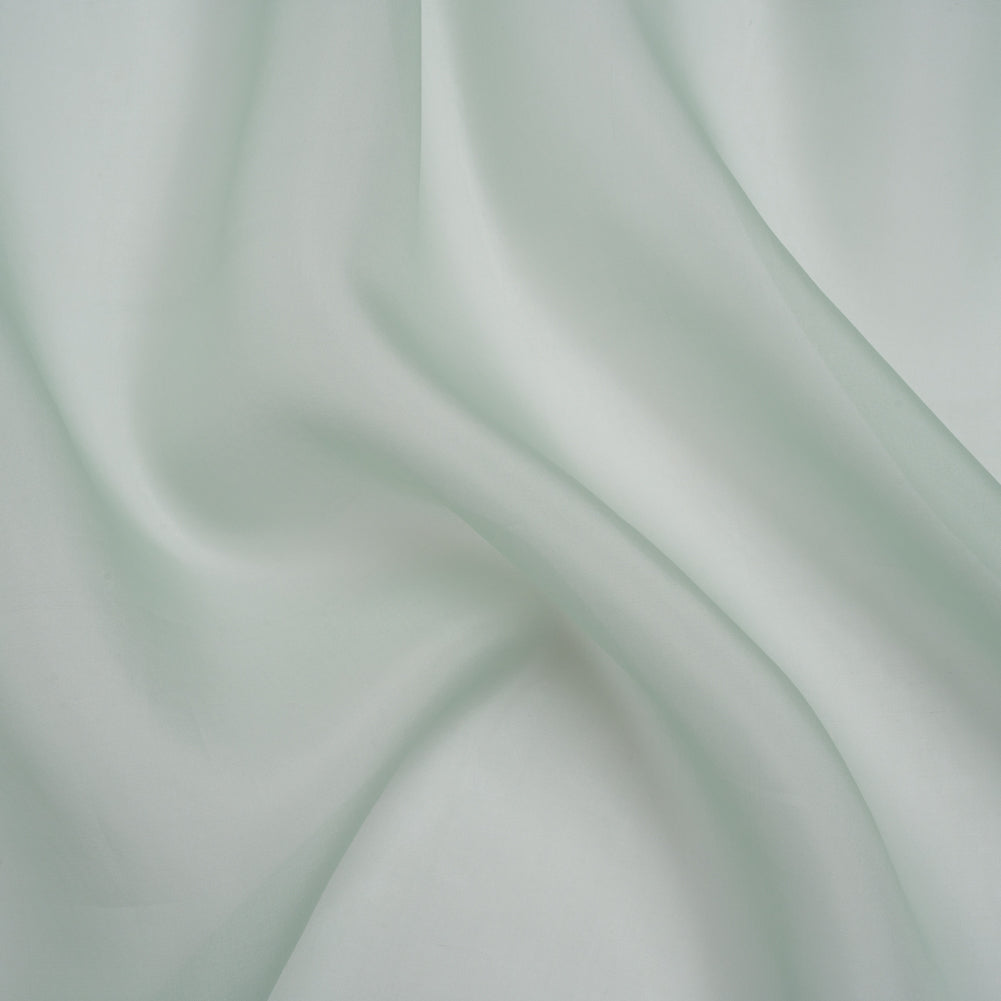 Famous Australian Designer Seafoam Silk Organza - Joann Fabrics