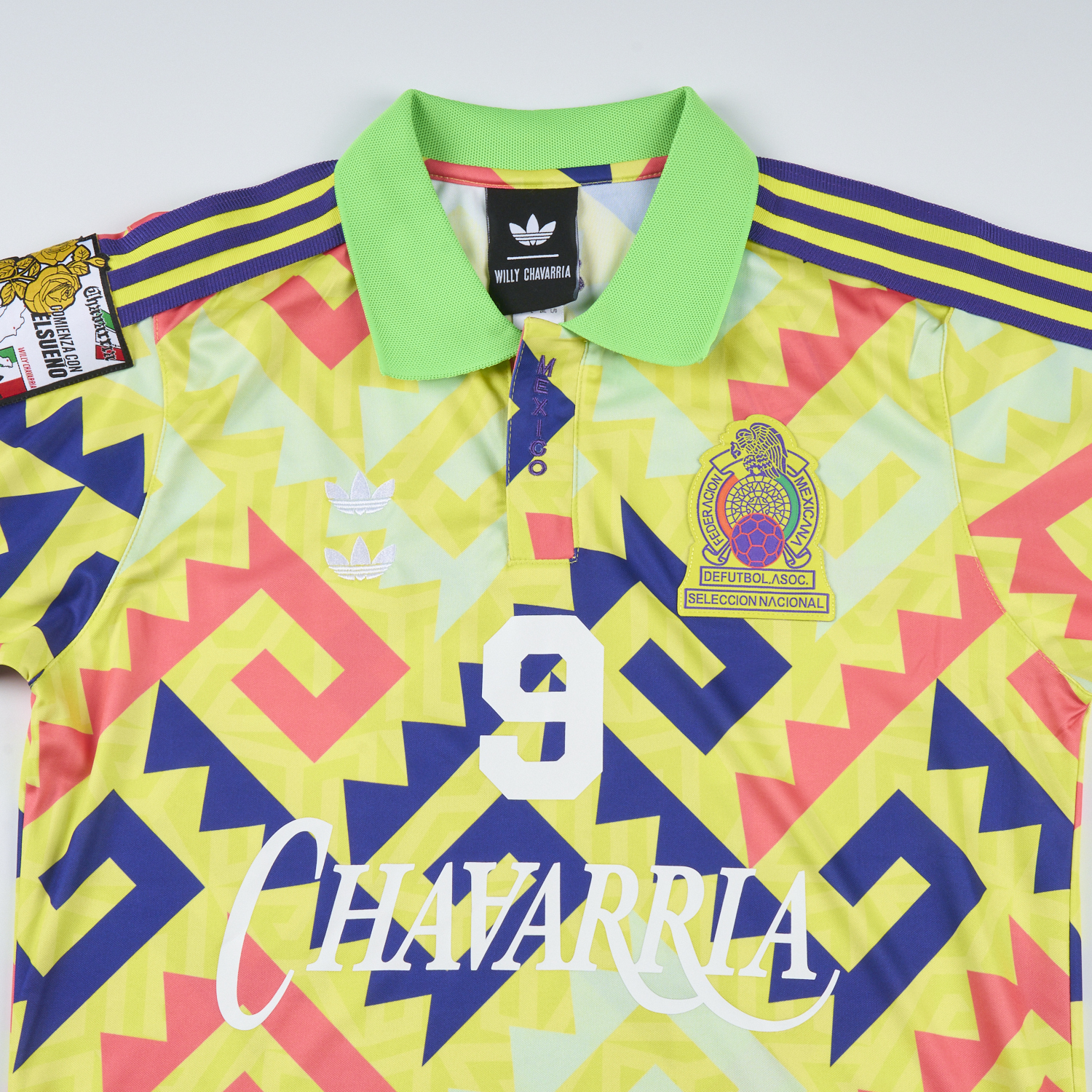 Mexico 2026 Chavarria AOP Goalkeeper Yellow Jersey - Fans Version - UnitedFutballJersey