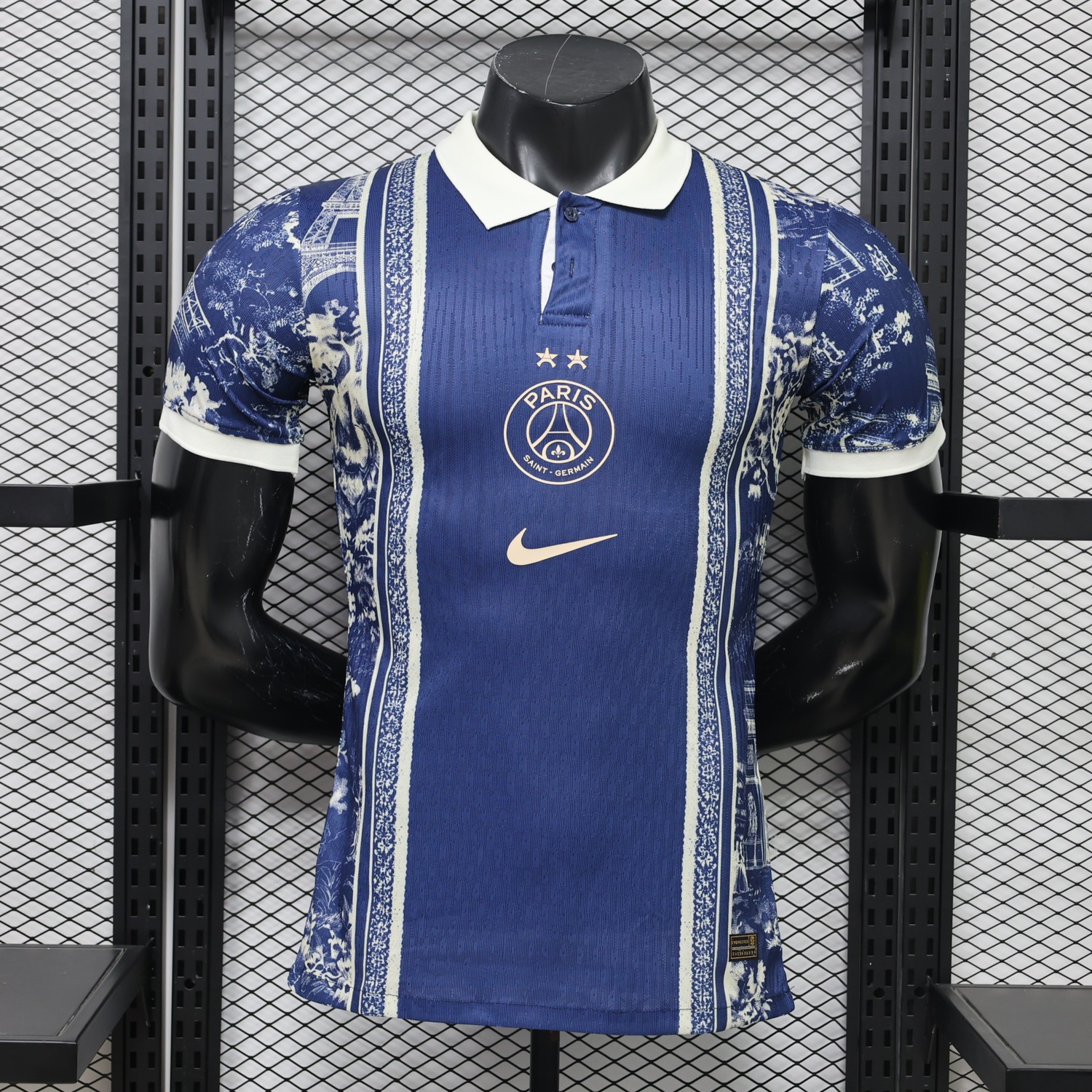 Paris Saint-Germain PSG 26-27 Blue White Special Jersey - Player Version - UnitedFutballJersey