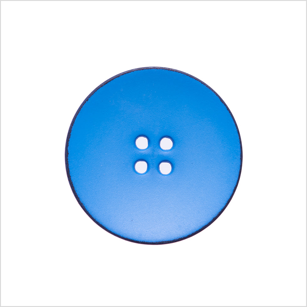 Italian Blue 4-Hole Plastic Button - 36L/23mm - Joann Fabrics