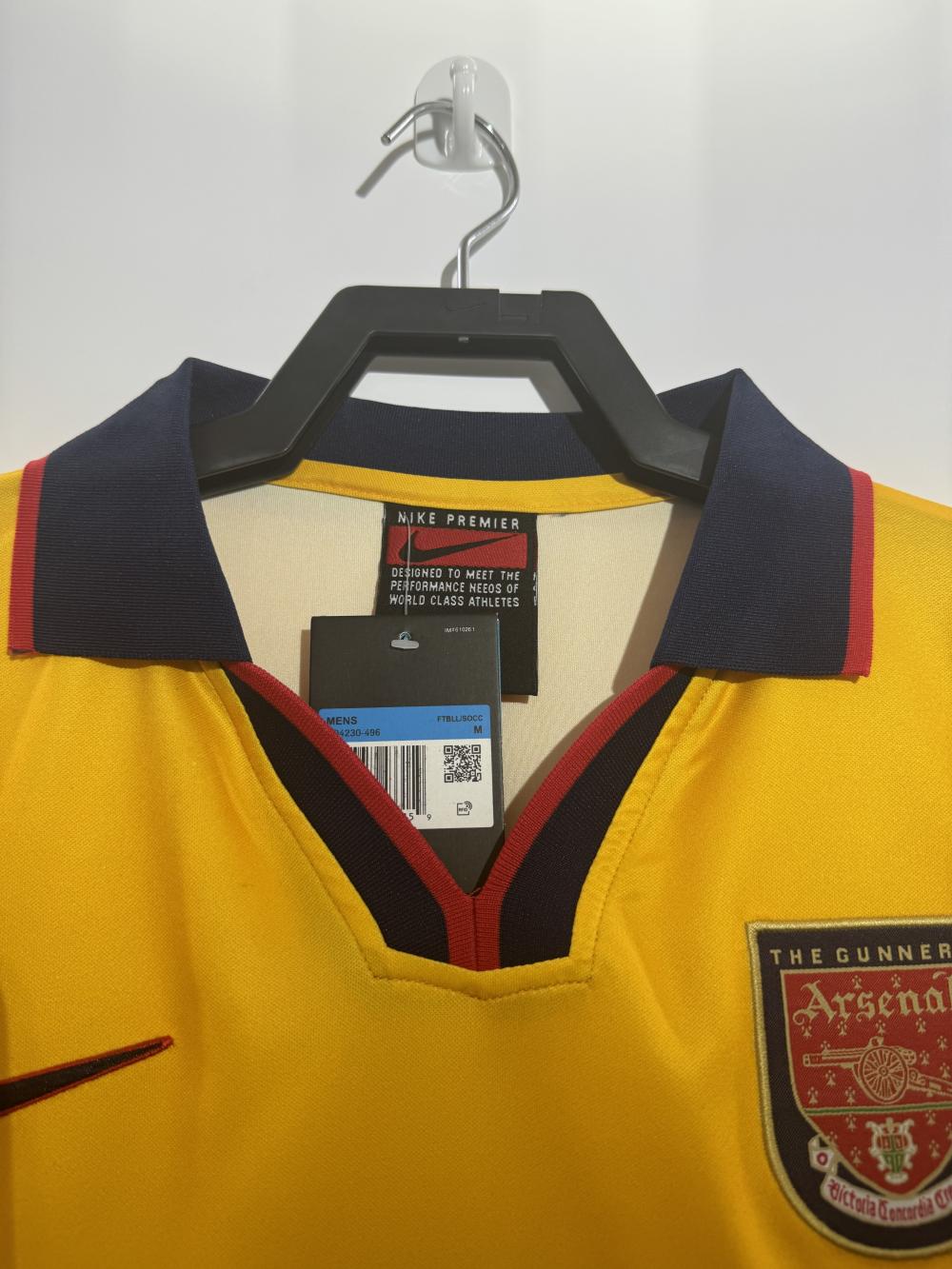 1997-1999 Retro Arsenal Away Football Shirt 1:1 Thai Quality
