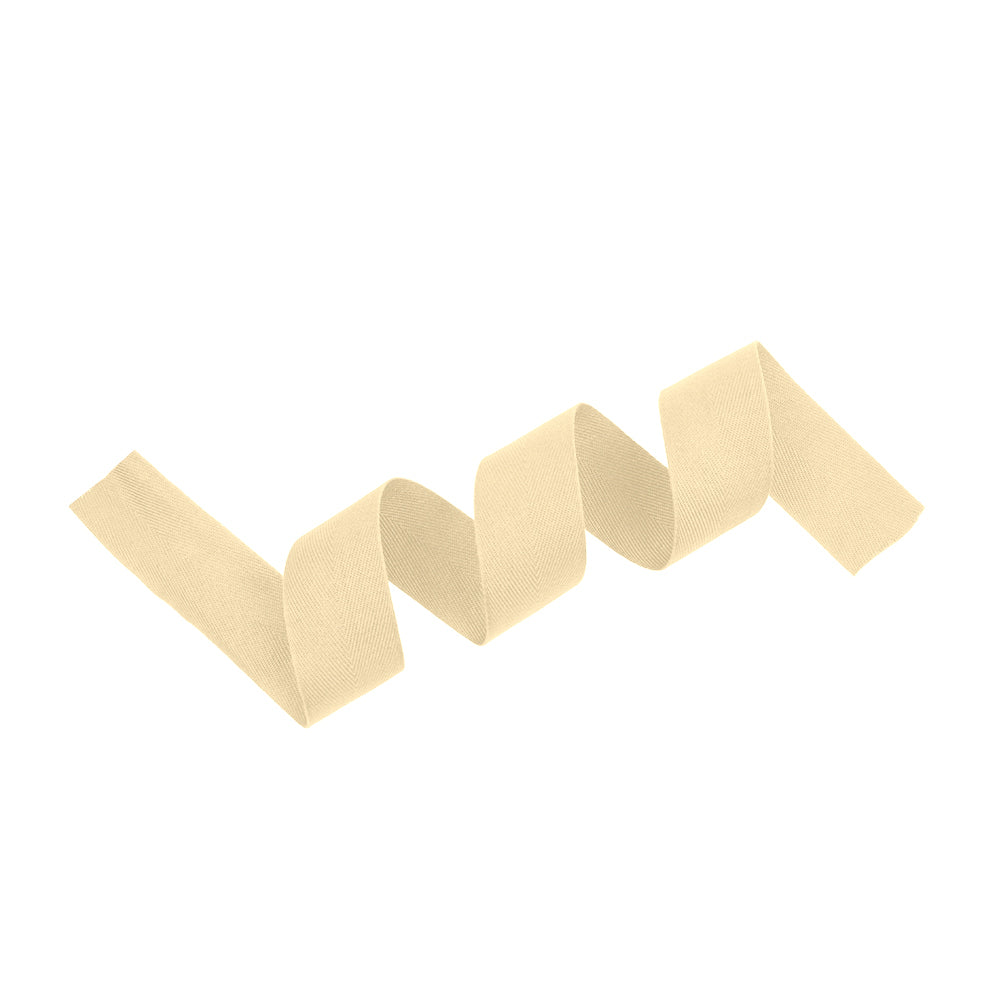 Tilly Khaki Herringbone Cotton Twill Tape - 25mm - Joann Fabrics