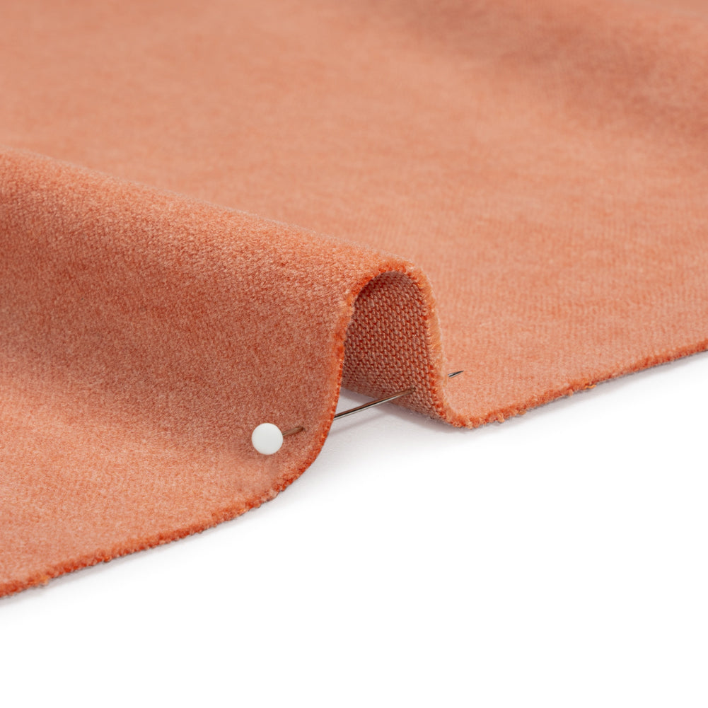 Cotton and Polyester Upholstery Velvet - Tangerine - Banton Collection - Joann Fabrics