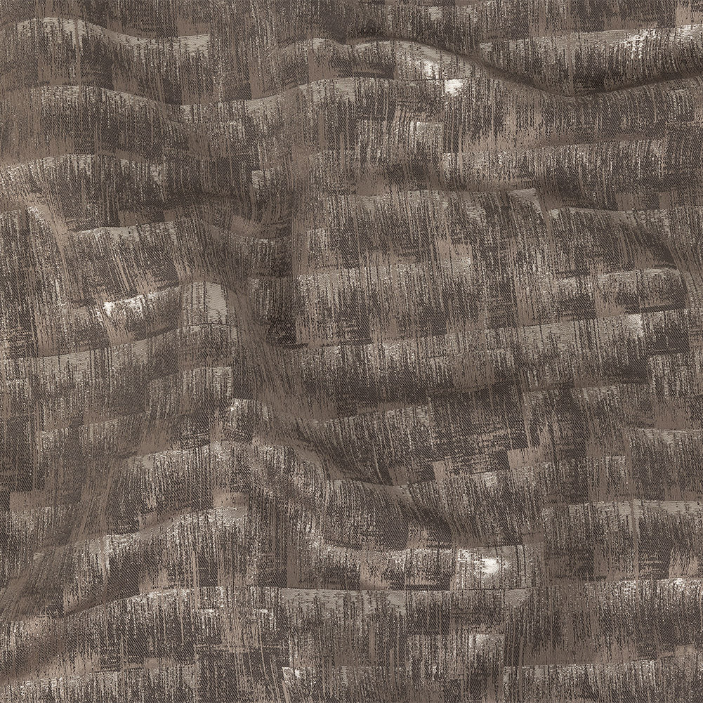 Metallic Drapery Woven - Pewter Ikat - British Imported - Joann Fabrics