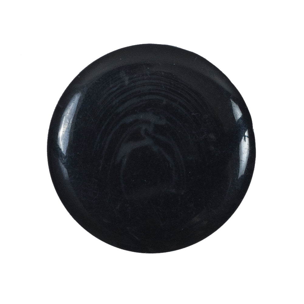 Black Plastic Shank-Back Button - 44L/28mm - Joann Fabrics