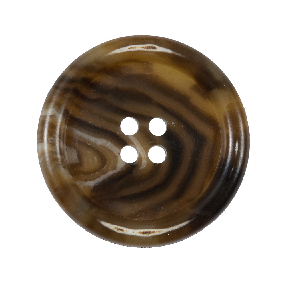 Brown 4-Hole Plastic Button - 45L/28mm - Joann Fabrics