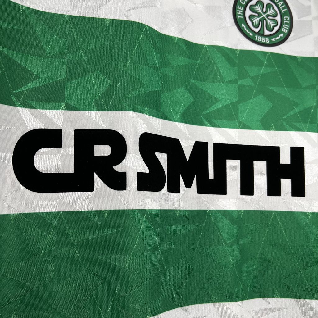 1989/1991 Retro Celtic Home Football Shirt 1:1 Thai Quality