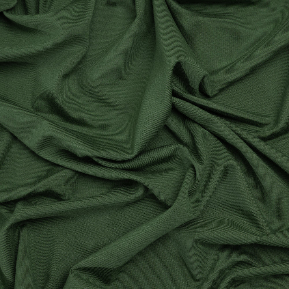Stretch Bamboo Jersey - Green - Willow Collection - Joann Fabrics