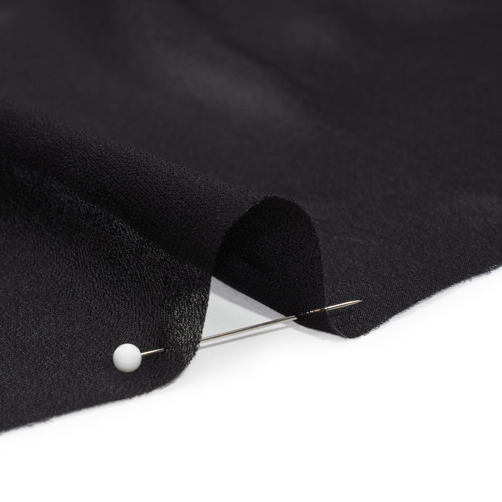 Famous Australian Designer Black Viscose Georgette - Joann Fabrics