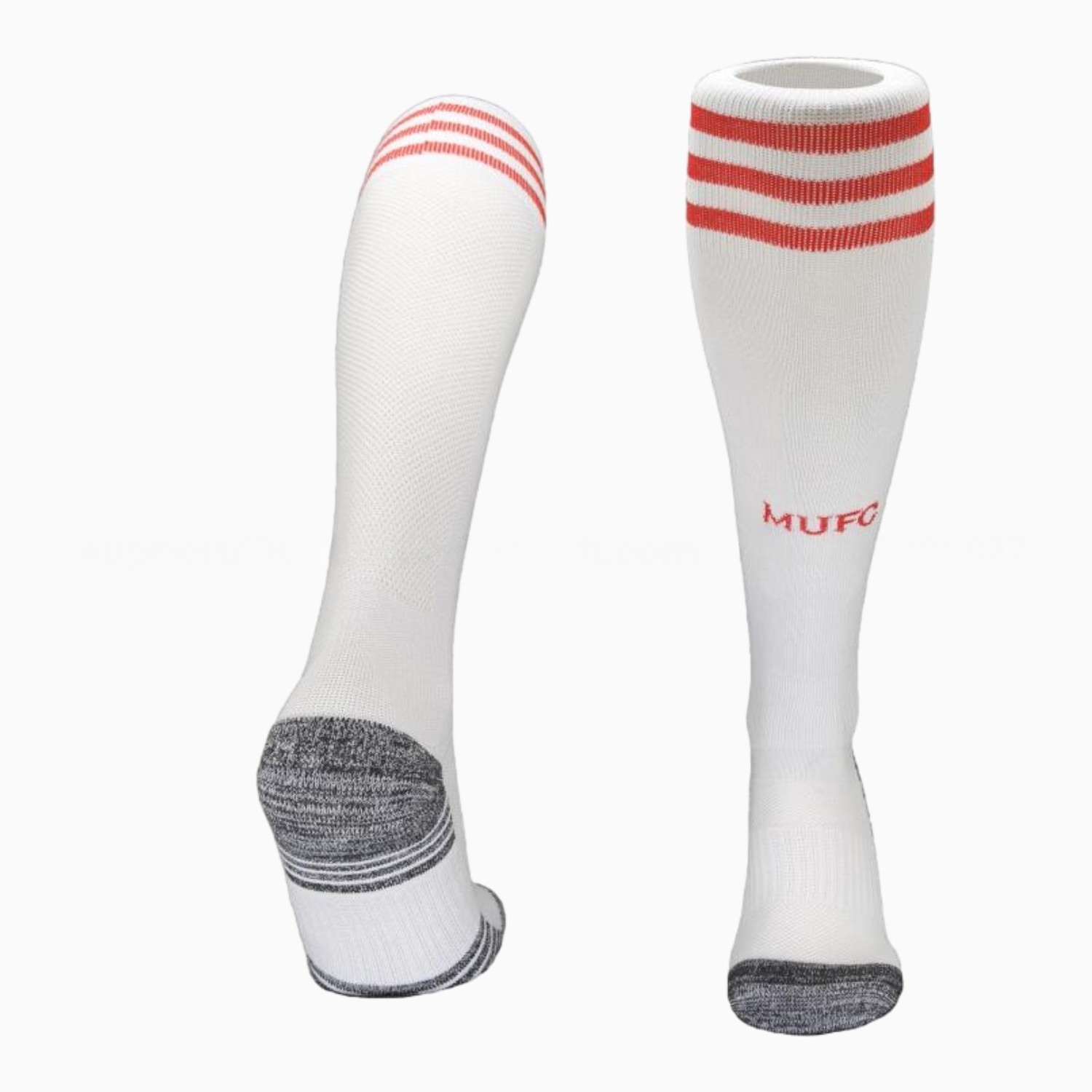Manchester United 26-27 Away Socks - White - UnitedFutballJersey